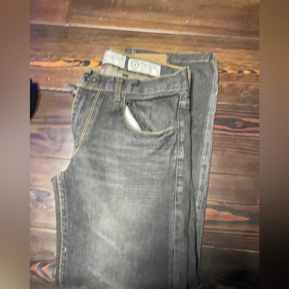 Lrgeans brand strue straight fit ash grey